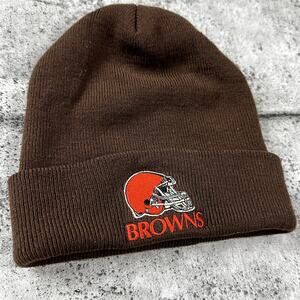 Cleveland Browns Beanie Y2K Helmet Logo